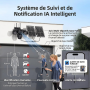 Caméra Solaire 4G 4 Objectifs 20MP HD Vision Nocturne | SHIWOJIA