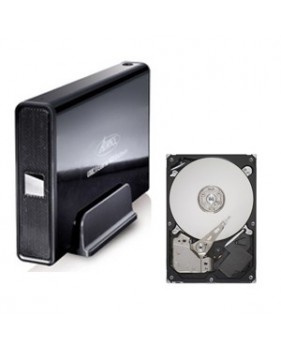 Pack Quick Disk USB2.0 - Boîtier externe pour disque dur avec disque dur SATA 3.5", 500go, 7200 trs, 16Mo