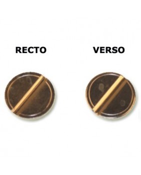 Jeton 2 fentes pour monnayeur