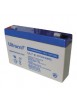 Batterie rechargeable Accumulateur - 6v 7ah - plomb gel etanche - (151x34x97.5mm)