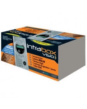 Kit intratone - Centrale de gestion 1 porte + Clavier codé avec lecteur Vigik + Module GSM