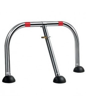 Borne de parking manuelle avec cadenas à sceller - Largeur 830 mm - Hauteur 465 mm