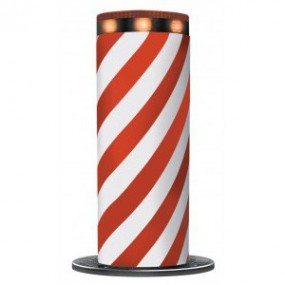 Borne escamotable automatique avec couronne lumineuse - Diamètre 210 mm - Hauteur 700 mm