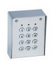 Clavier à codes filaire avec boîtier inox et touches métalliques - 12/24V