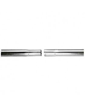 Mat acier zingue emboitable - Diametre 40 mm - Hauteur 1 m