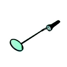 Miroir d’inspection sous véhicule - surveillance avec eclairage