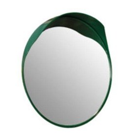 Miroirs en polycarbonate 30 cm-Convexe Avec Casquette-Usage exterieur