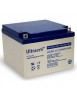 Batterie rechargeable accumulateur reserve energie - 12v 26ah - plomb gel - (166x125x175mm)