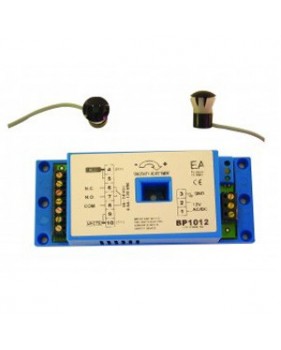 Cellules pour porte automatique avec amplificateur - 12-24 V - portée de 10m