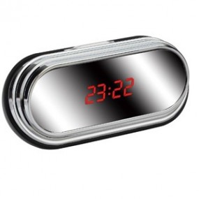 Horloge avec caméra cachée couleur et DVR - Détecteur de mouvement - Carte micro SD jusquà 32 Go