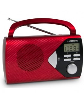 Radio portable avec Afficheur numérique - METRONIC