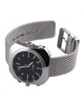 Montre avec caméra cachée couleur IR et DVR - HD - Détecteur de son - Mémoire interne 16 GO - avec vision nocturne