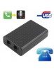 Enregistreur téléphonique avec 2 x prise RJ11 - USB