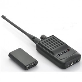 Transmetteur audio espion - portée 1500m - transmission sans fil - avec enregistreur