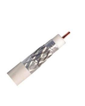 Câble coaxial pour intérieur 17 VATC - Classe A - Full HD 4K - PVC - blanc - (vendu au mètre)