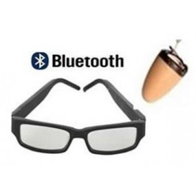 kit espion sans fil Lunette Bluetooth inductive + écouteur espion