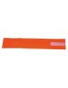 Brassard orange fluo avec velcro aucune  inscription