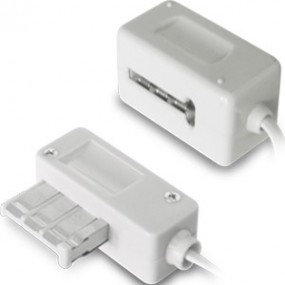 Rallonge téléphonique PTT male / fem - 10 métres - METRONIC