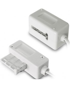 Rallonge téléphonique PTT male / fem - 10 métres - METRONIC