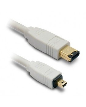 Cordon Firewire 4 broches / 6 broches - 1.8m - METRONIC