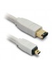 Cordon Firewire 4 broches / 6 broches - 1.8m - METRONIC