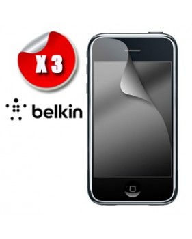 3 protège-écrans transparents Belkin Screen Guard pour iPhone 3G/3GS