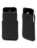Etui pocket slim en cuir - noir - pour iPhone 4