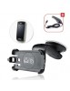 Support de voiture pour telephone portable LG P500 -  avec chargeur allume-cigare