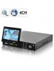 Enregistreur DVR numérique - H.264 -  4 canaux - avec écran 7"