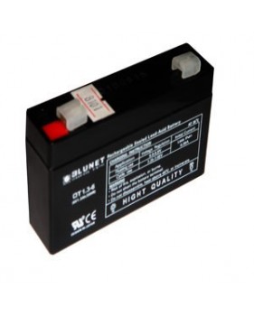 Batteries rechargeable - 6V 1.3Ah - plomb - (95x50x23mm)
