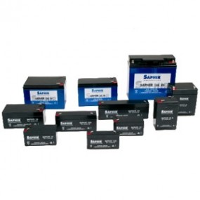 Batteries rechargeables STECO SAPHIR 440 - 12V  44Ah - Plomb AGM - (196x165x171mm)