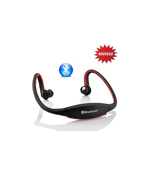 Oreillette Bluetooth flexible pour le jogging et le sport - Etanche