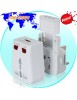 Adaptateur de prise international avec port de chargement USB