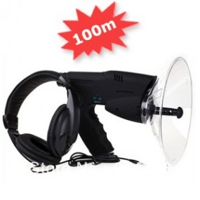 Amplificateur de son bionique - jusquà 100 mètres + Casque