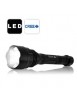 Lampe de poche LED - étanche - 1200 lumens