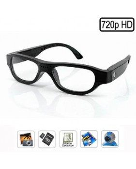 Lunette de vue avec caméra cachée couleur et DVR - HD 720p - Angle de vue 60° - Capacité jusqu’à 8 Go MicoSD (en option)