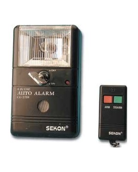 Alarme de voiture antivols - allume cigare + siréne intégrée