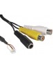 Câble de rechange pour camera couleur CCD