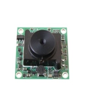 Caméra N/B miniature CCD 1/3" - 380 LTV - Angle de vue 92° (Audio en option)