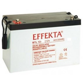 Batterie solaire AGM 12 Volts 200 Ah sans entretien EFFEKTA