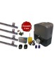 kit coulissant 12V - bloquant - poids portail 400 kg max - cycles intensifs - garantie 3 ans