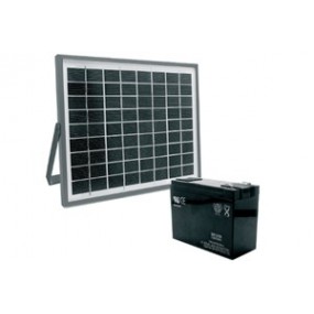 Kit alimentation solaire 7w - 12V - 10 cycles/jour - pour kit motorisation Astrell 85 et Astrell 300