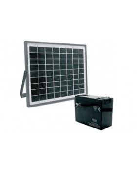 Kit alimentation solaire 7w - 12V - 10 cycles/jour - pour kit motorisation Astrell 85 et Astrell 300