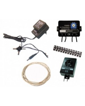 Générateur Ultrason anti rongeurs insectes et oiseaux avec haut parleur 30m²