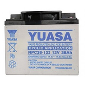Batterie plomb AGM NPC38-12 YUASA 12V 38Ah