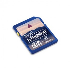 Carte mémoire SD Kingston 8 Go