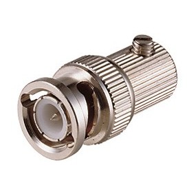 Fiche BNC mâle raccord par vis