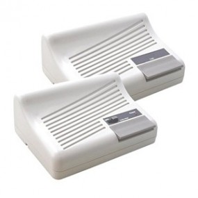 Interphones à 2 postes filaire alimente par une pile 9v (non fournie)