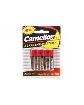 Lot de 4 Piles  alcaline AA - LR6 - 1.5V - 2600mAh