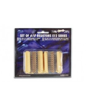 Jeu de 610 resistances - serie E12